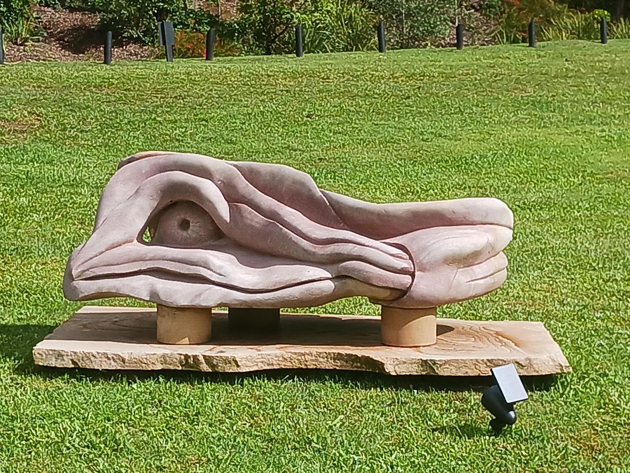 Blurb sculpture at Tamborine Mountain Glades
